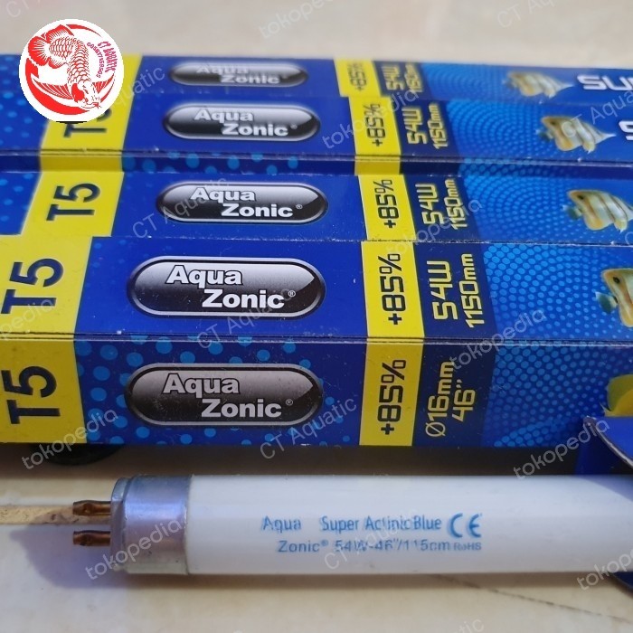 Terbaru Lampu T5 Aquazonic 54W Biru