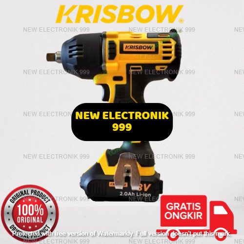 CORDLESS IMPACT WRENCH 18V IRCIWB18 KRISBOW 10450273