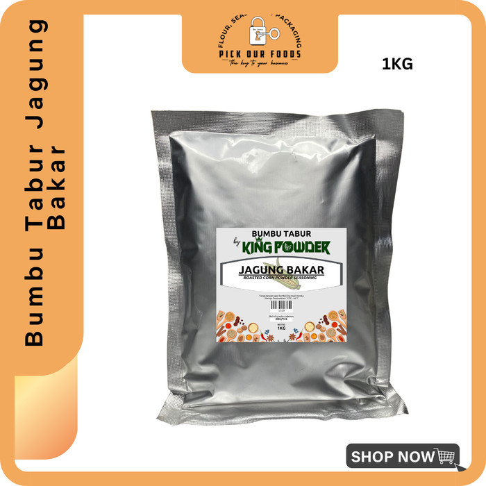 

Lhiu - Bubuk Tabur Jagung Bakar / Bumbu Tabur Shihlin 1Kg Premium