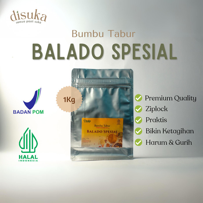 

Lhiu - Bumbu Bubuk Tabur Balado Spesial 1 Kg