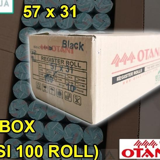 

1 Box Otani Coreless 57X30 / 58X30 / 57X31 Kertas Thermal Struk Kasir