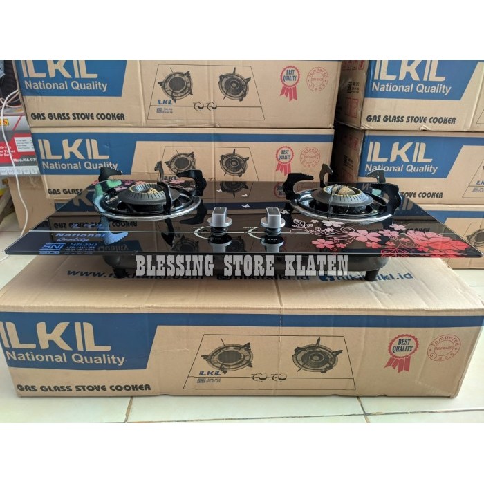 monggo] KOMPOR GAS KACA COR 2 TUNGKU / KOMPOR KACA COR / 2 TUNGKU