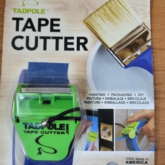 

Tadpole Made In Usa Tape Cutter 1.41" / 3.5Cm Pisau Lakban Disser