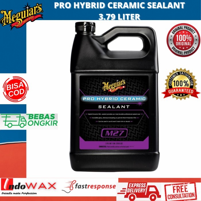 Salee Meguiars M27 Pro Hybrid Ceramic Sealant silen, poles wax coating mobil