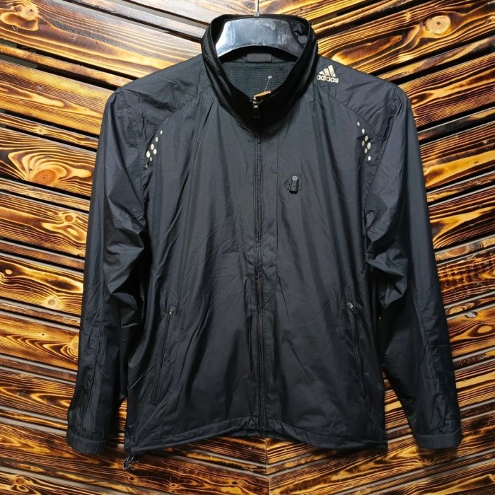 JAKET ADIDAS SIZE L PRIA CASUAL BAGUS MURAH ORIGINAL