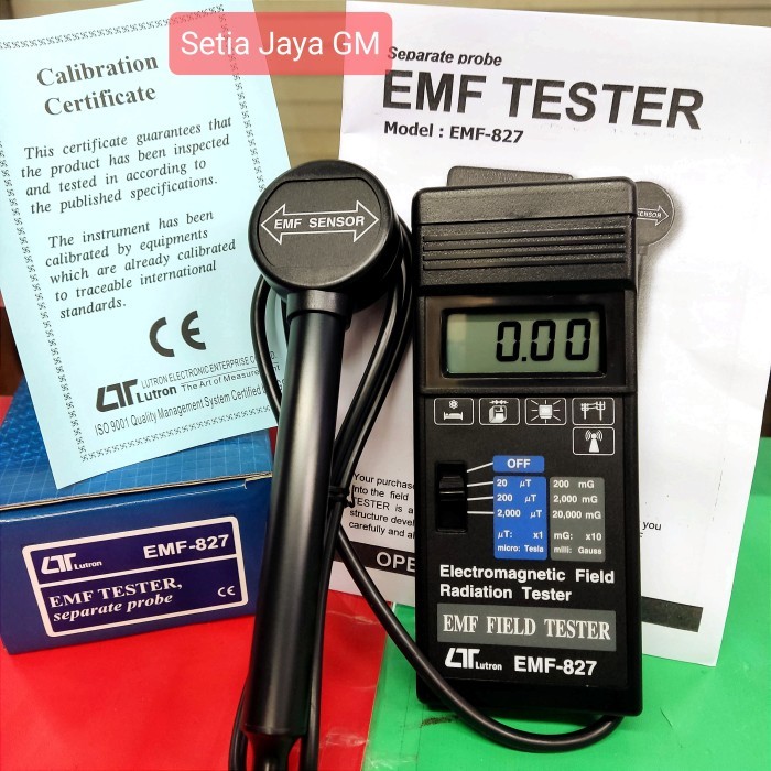 EMF TESTER LUTRON EMF-827