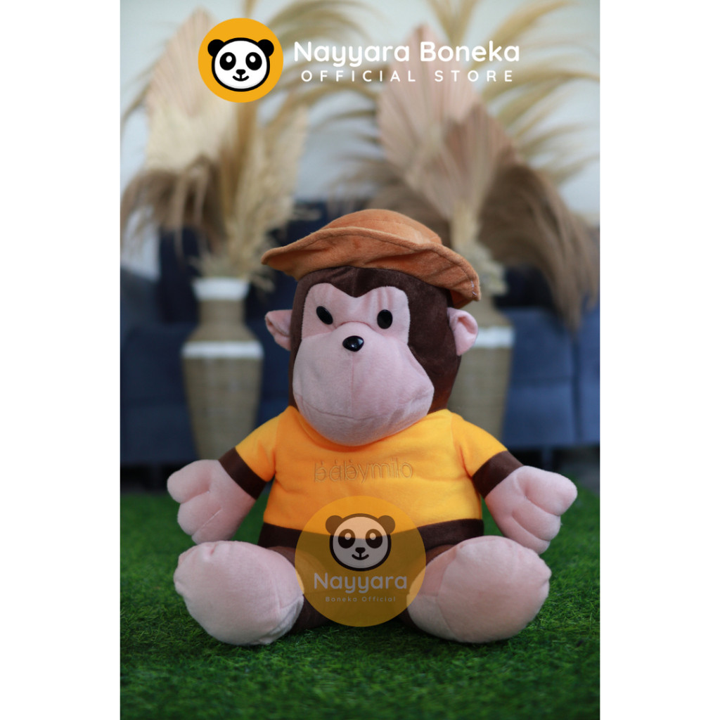 Murah Boneka Monyet Beby Milo Jumbo Sni Premium