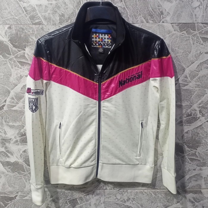 JAKET TRACKTOP FORMULA 1 COAX SZ L KOMBINASI WAENA BAGUS KEREN MURAH
