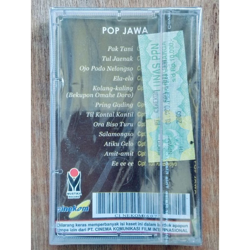 kaset pita pop Koes plus pop jawa