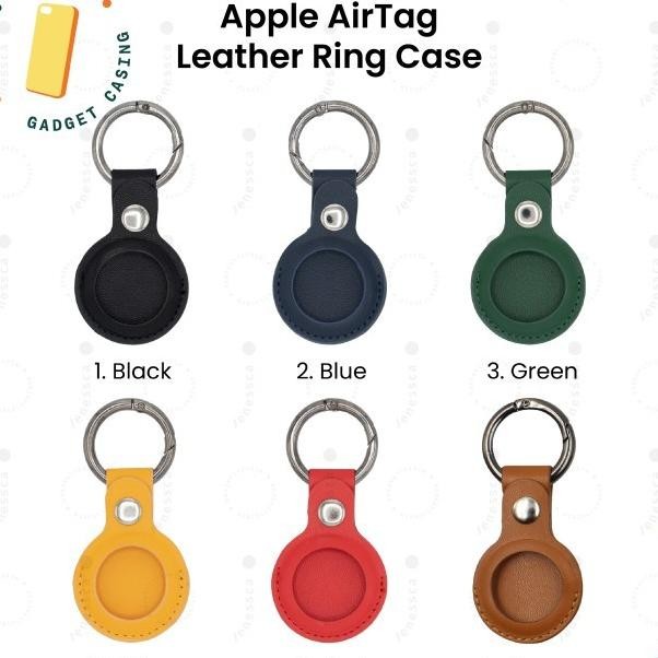 

Casing Airtag Leather Case Keychain Gantungan Airtag Pelindung