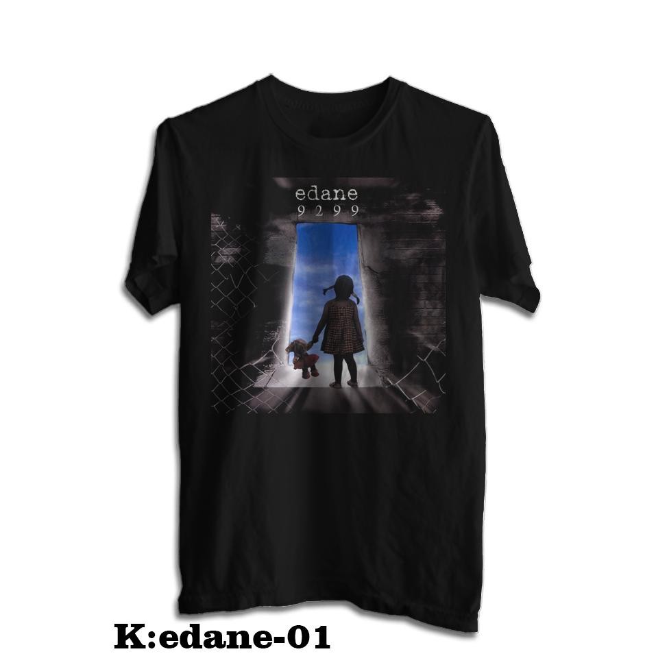 Promo Kaos Band Edane  T-Shirt Musik Rock Edane