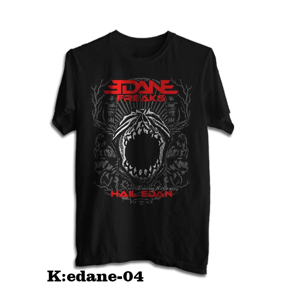 Promo Kaos Band Edane Hail Edan T-Shirt Msuik Rock Edane