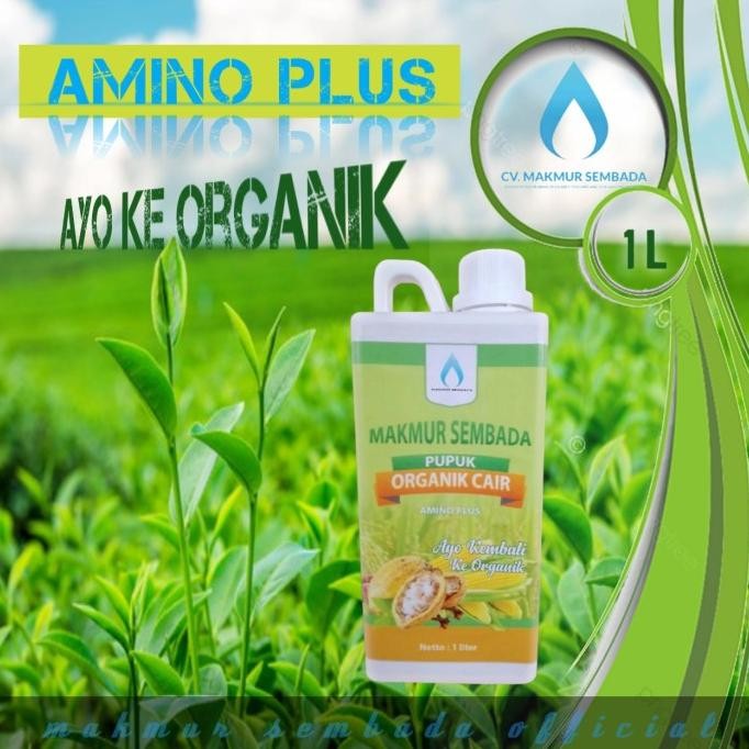 POC pupuk organik cair amino plus 1 liter makmur sembada [terbaik]