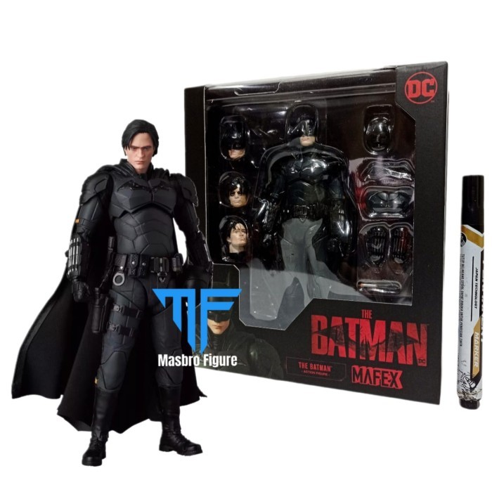 Action Figure Mafex No.188 The Batman 2022 Recast