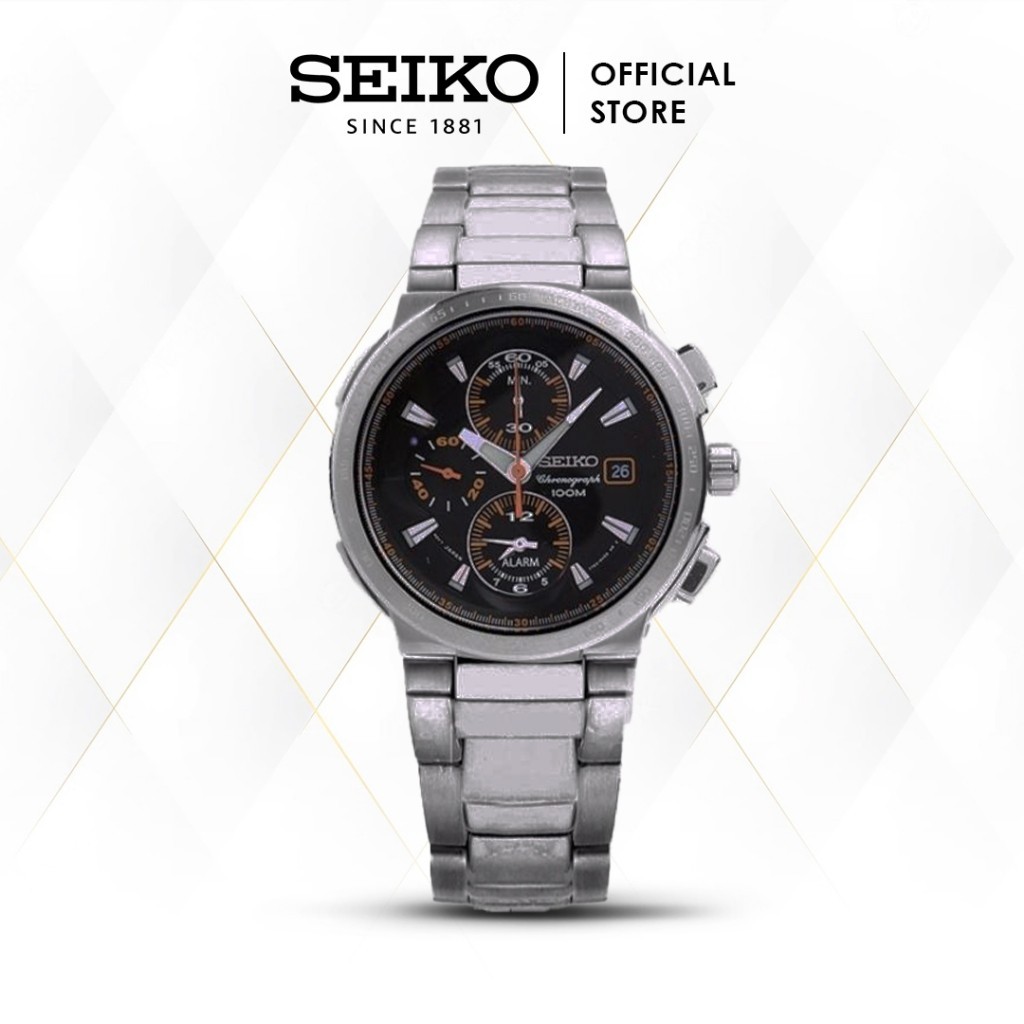 Jam Tangan Pria Seiko Chronograph SNA701 SNA701P1 Original