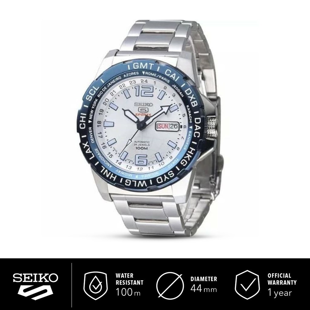 Jam Tangan Pria Seiko 5 Sports SRP687K1 Automatic 24 Jewels 100M SRP687 Original