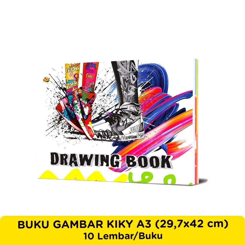 

Buku Gambar / Drawing Book A3 - Kiky