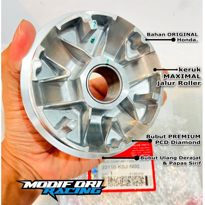 READY Paket Uprade CVT Beat Deluxe-Genio-Beat Fi ESP-Scoopy Per CVT Racing