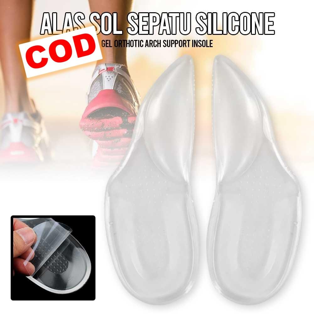 Alas Sepatu Terapi Kaki Sakit Nyeri Insole Empuk Olahraga Jogging Jalan