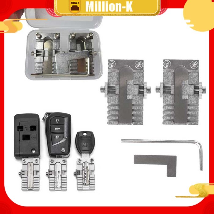 

Mesin Pemotong Duplikasi Kunci Penjepit Kunci Stainless Steel