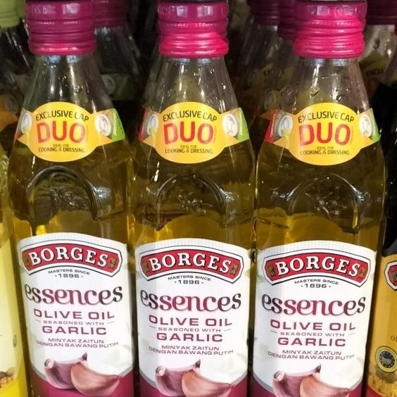 

Borges Olive Oil With Garlic 500Ml|Inyak Zaitun Dengan Bawang Putih Deriamart