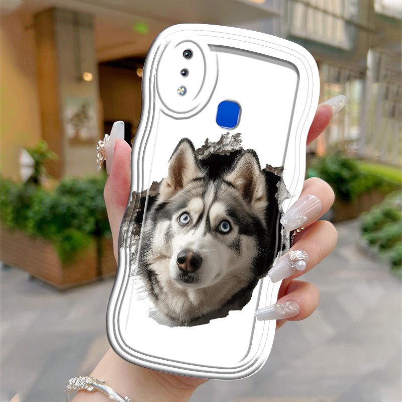 Casing Hp Untuk VIVO Y91 Y91i Y93 Y95 Case HP Berwarna casing pelindung ponsel Foto Husky Softcase s