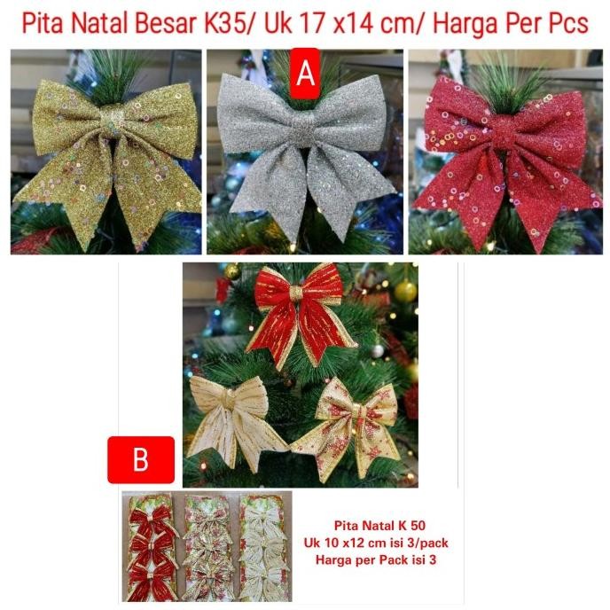 

Promo Pita Natal Glitter Murah