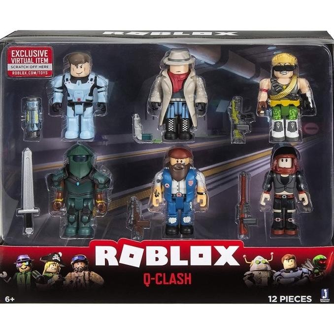 ROBLOX Q-CLASH SIX FIGURE PACK 2410T