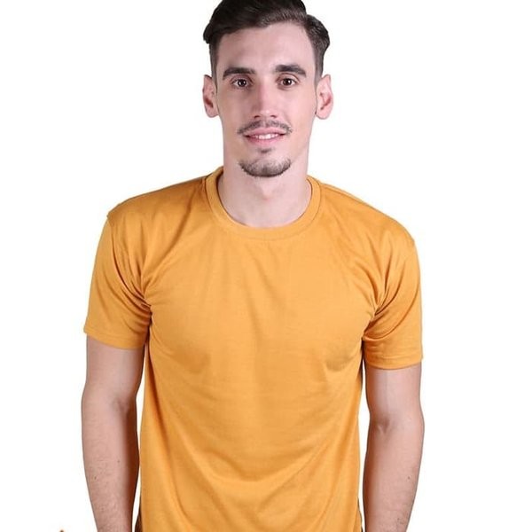 kuning MUSTARD KUNYiT Kaos Polos Custom Combed 30S Distro Baju Sablon *