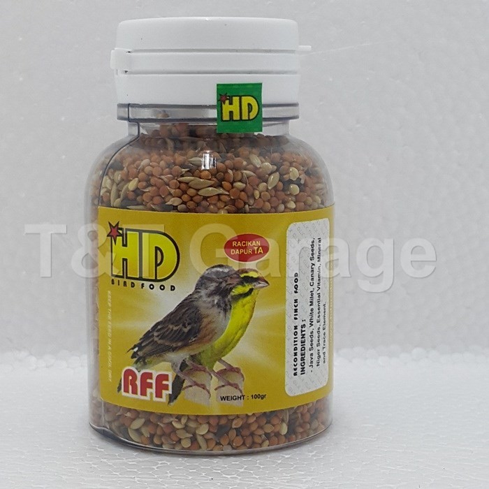 Pakan Burung HD Botol Blackthroat / Finch RFF