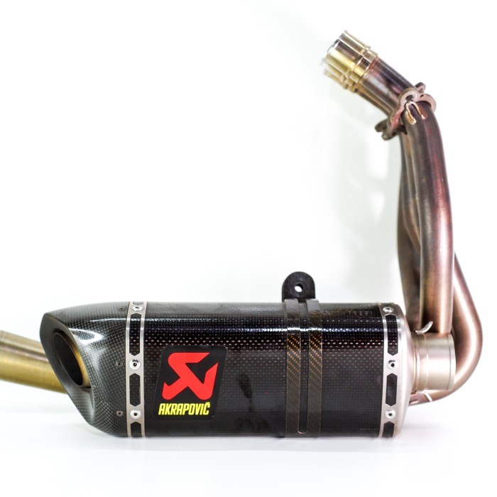 {Bekas} Knalpot Akrapovic Full System ZX25R ZX25RR ZX4R Original Diskon
