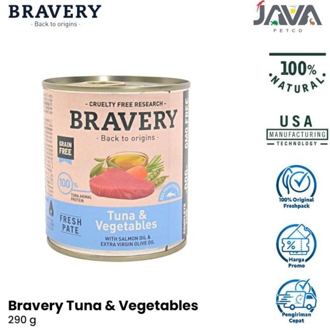 Bravery Wet Food For Dogs 290Gr / Makanan Basah Anjing/Wet Food