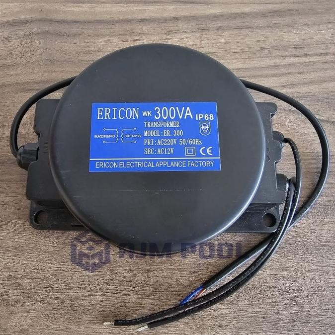 NEW Trafo Ericon 300 watt 12 volt | Trafo Lampu Kolam Renang