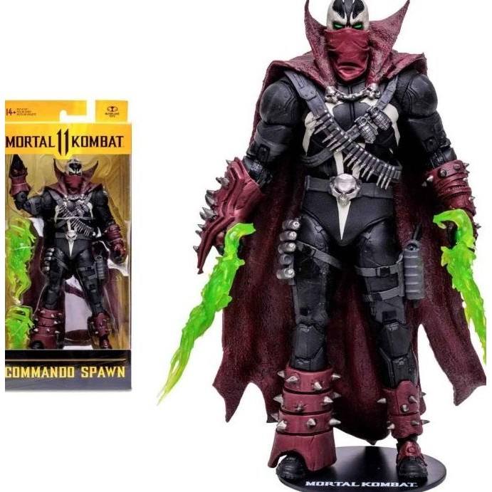 MCFARLANE TOYS MORTAL KOMBAT COMMANDO SPAWN 2410T