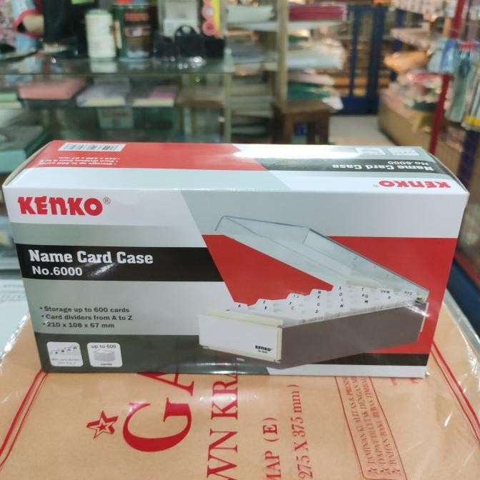 

KENKO NAME CARD CASE NO. 6000 TEMPAT KARTU NAMA 2410T