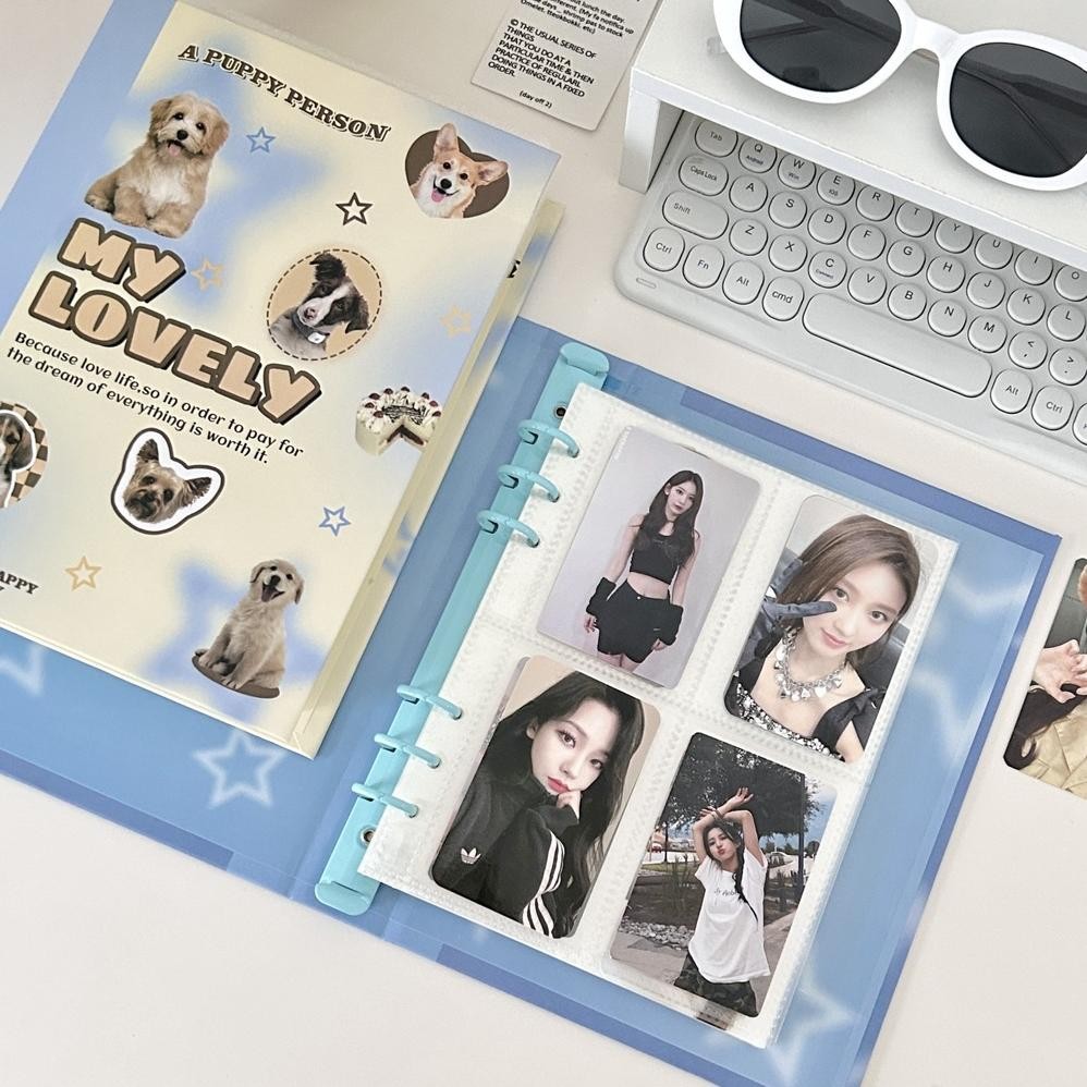 

Oy58 [HARU] Y2k Pet Design A5 Cover Binder 6 Ring | Binder A5 Versi Y2k Lucu Gemes Berkualitas