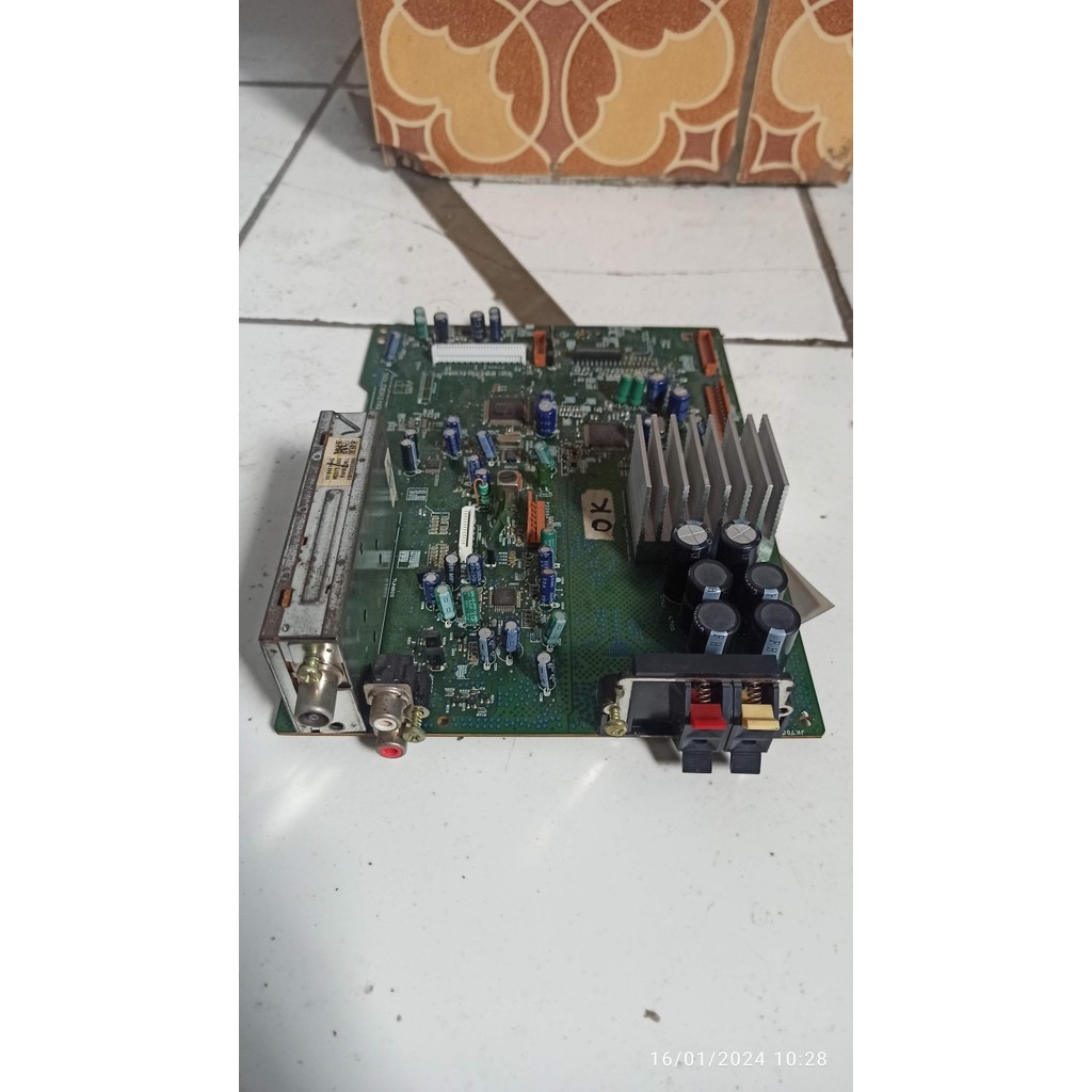 MESIN / MAINBOARD TAPE COMPO HIFI LG MDD 72 BEKAS (MASIH OK)