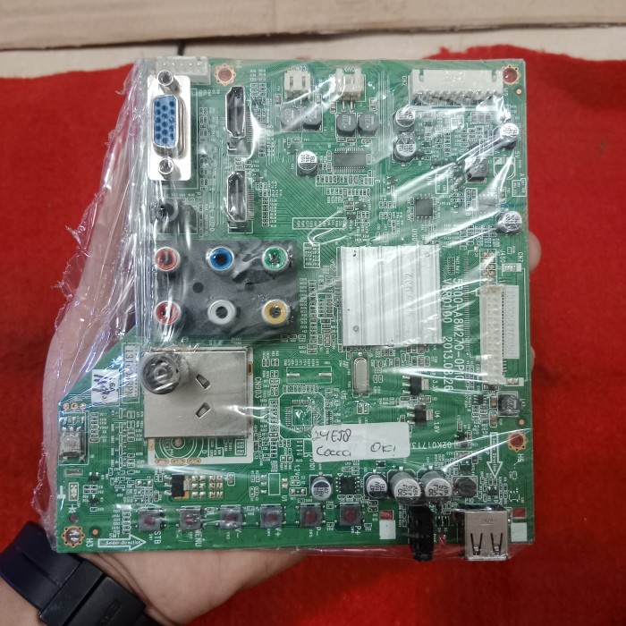 MESIN TV LED COOCAA 24E58 - MB MAINBOARD TV COOCAA 24E58