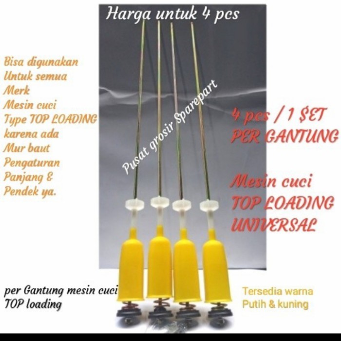 per gantung mesin cuci Polytron top loading bukaan atas