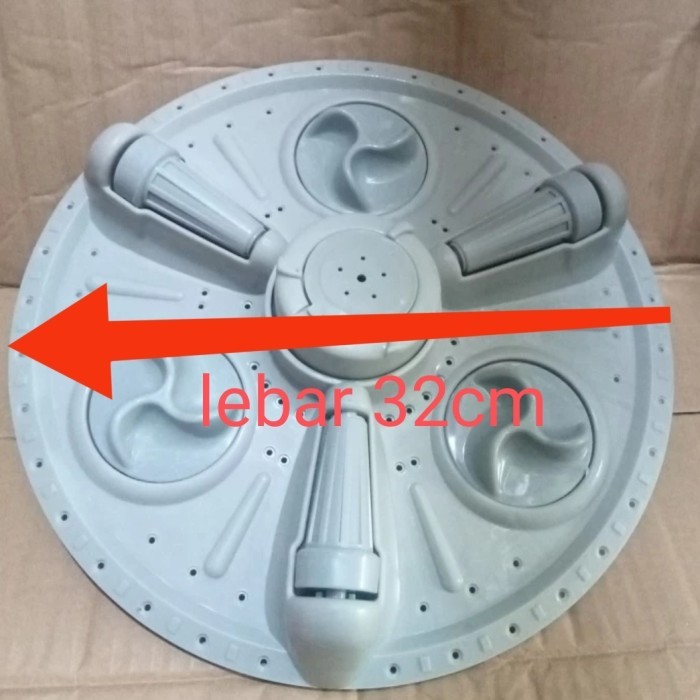 Pulsator mesin cuci LG lebar 32cm gigi 11 wp700N