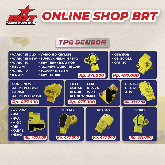 TPS SENSOR PRESISI BRT MIO M3