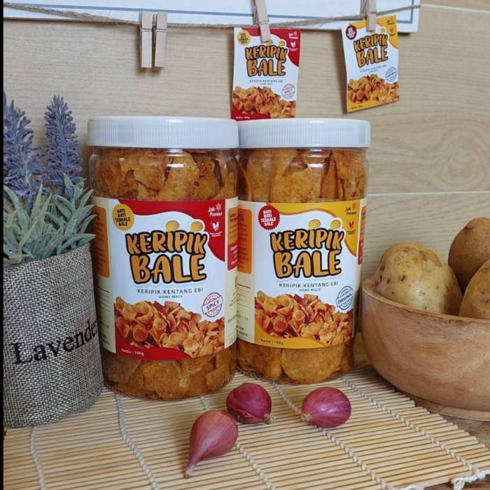 

Keripik Kentang Ebi Keripik Bale 6 pcs Homemade Tanpa Pengawet