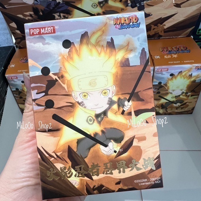 NARUTO SHIPPUDEN POP MART X NARUTO BLINDBOX - POPMART X NARUTO