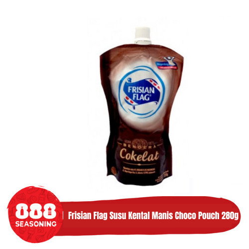 Pring - Frisian Flag Susu Kental Manis Cokelat Pouch 280G