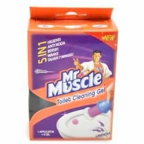 Gel Pembersih Dan Pewangi Toilet Plus Alat Lavender Mr Muscle Wangi