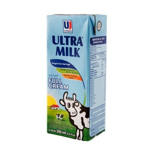 

Ultra Lk Uht Susu Full Cream 200Ml [1 Dus]