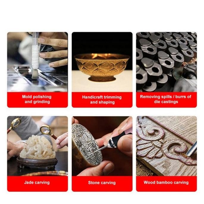 

Murah | Promo Alat Bor Listrik Mini Usb Portable Polishing Grinder Ukir 18000 Rpm