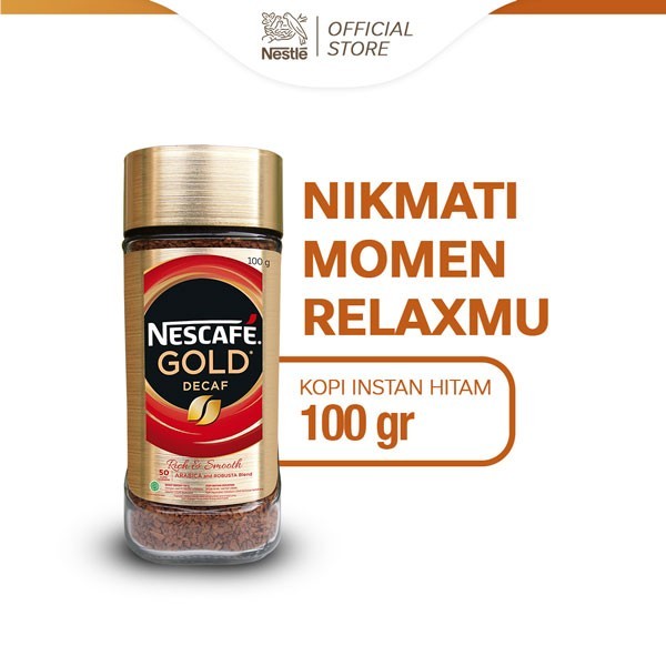 

Nescaf Gold Decaffein Jar 100G