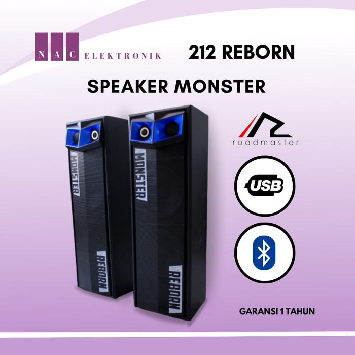 SPEAKER AKTIF ROADMASTER MONSTER 212 REBORN