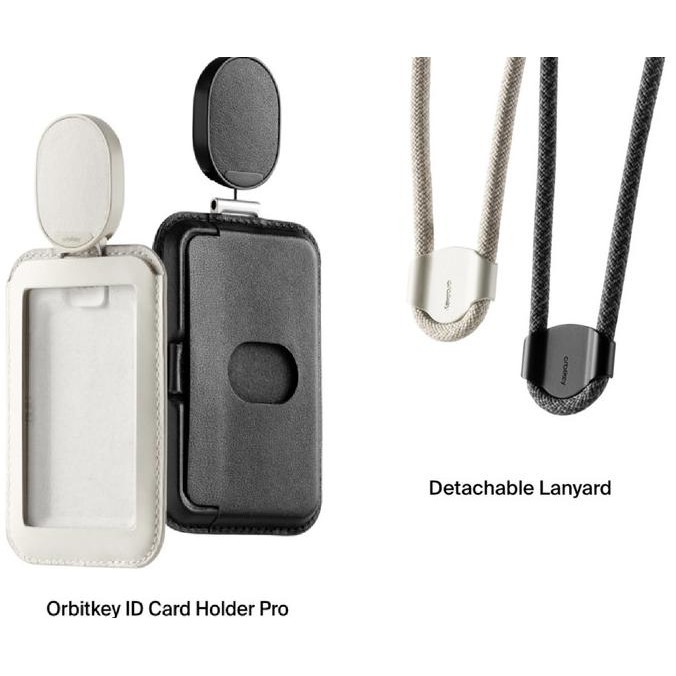 

Name Tag ID Card Holder PRO with Landyard Orbitkey